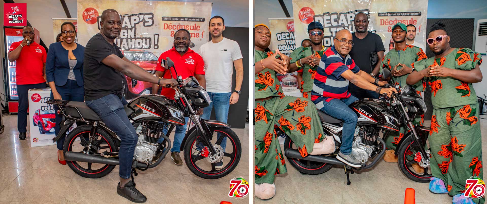 DÉCAP’S TON DOUAHOU": 2 nouveaux lauréats de moto récompensés